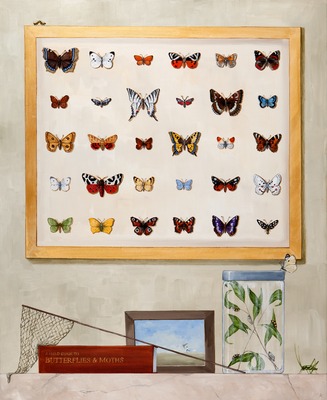 The Butterfly Collector, 2012-13 (oil on linen)